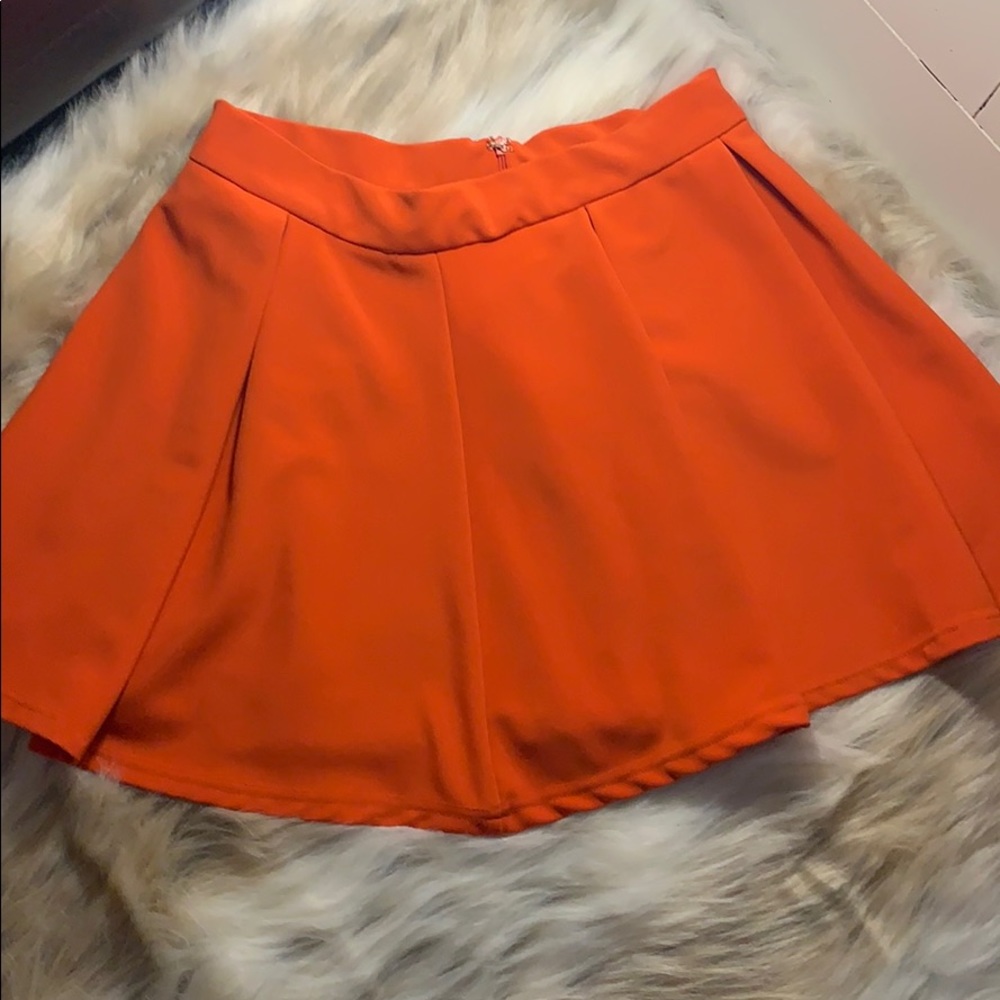 In Style | Orange Circle Skirt | Large